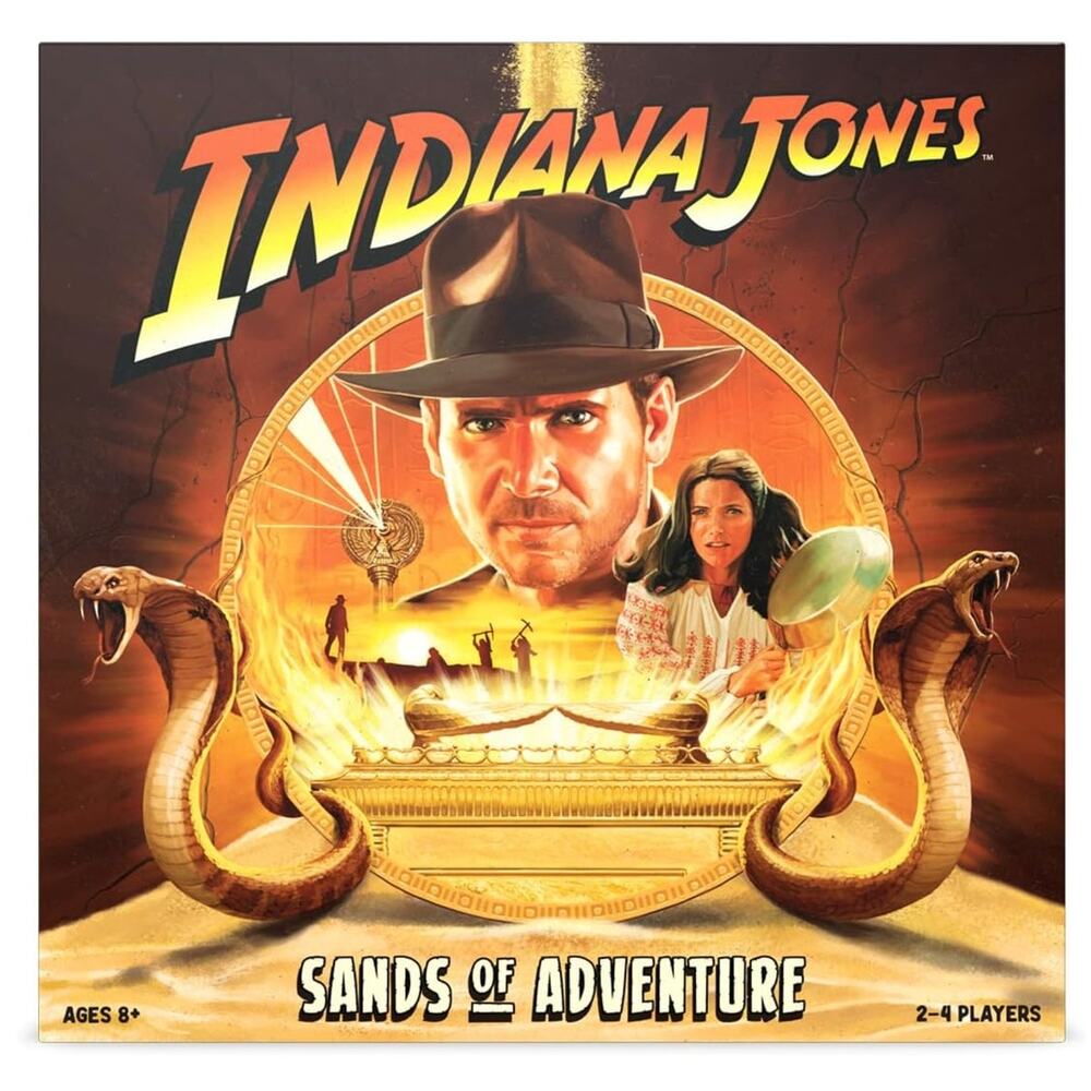 Indiana Jones Sands of Adventure Board‎ Game Funko Cooperative 2-4 Player Family